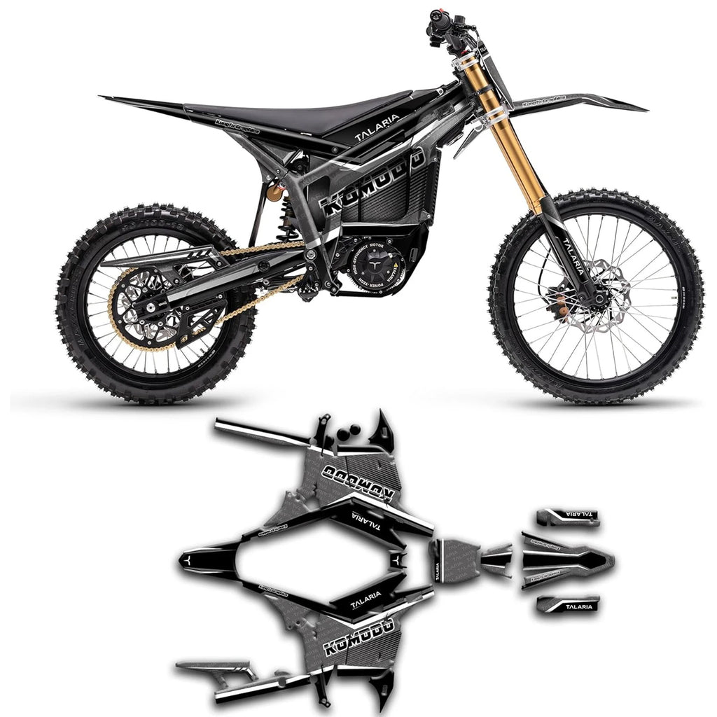 Electric Dirt bike Talaria Komodo Graphics  scratch protection stickers