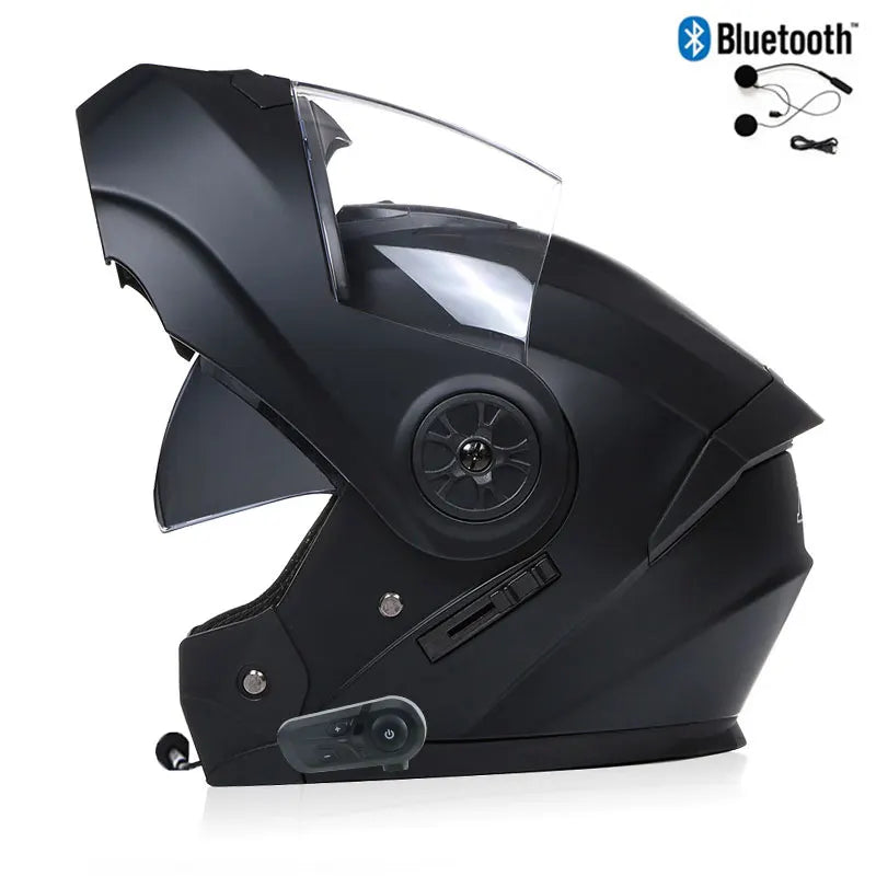 Casque de moto Bluetooth modulable