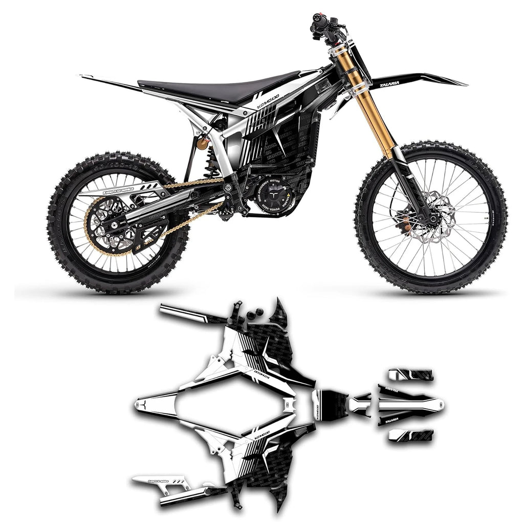 Electric Dirt bike Talaria Komodo Graphics  scratch protection stickers