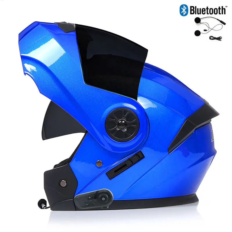 Casque de moto Bluetooth modulable
