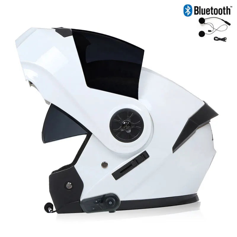 Casque de moto Bluetooth modulable