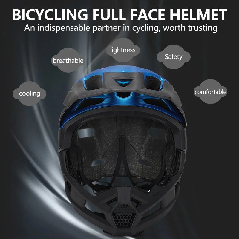 Casque de moto sans visière modulable