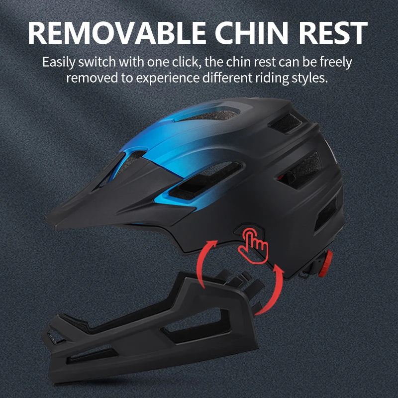Casque de moto sans visière modulable