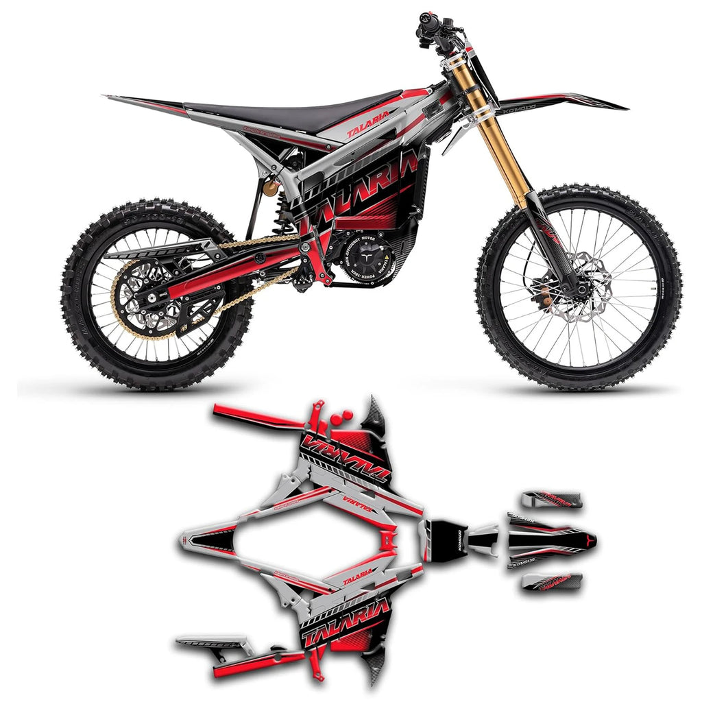 Electric Dirt bike Talaria Komodo Graphics  scratch protection stickers
