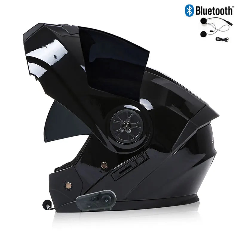 Casque de moto Bluetooth modulable