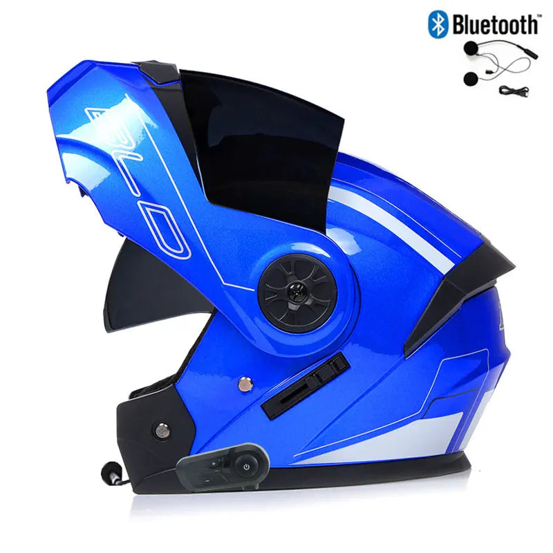 Casque de moto Bluetooth modulable