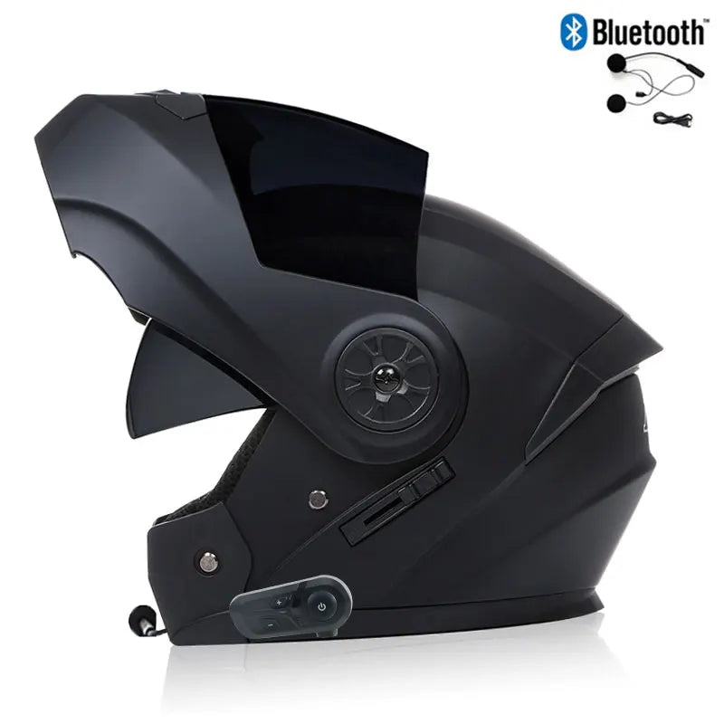 Casque de moto Bluetooth modulable