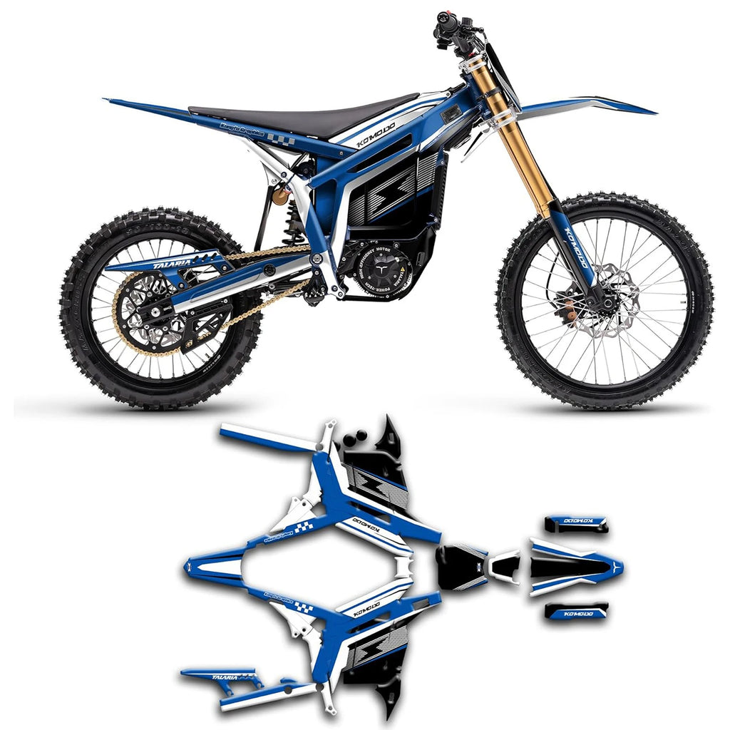 Electric Dirt bike Talaria Komodo Graphics  scratch protection stickers