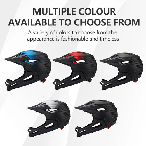 Casque de moto sans visière modulable
