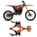 Electric Dirt bike Talaria Komodo Graphics  scratch protection stickers