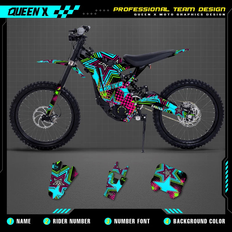 Stickers Kit For Surron Sur Ron Light Bee X S 3C 2021,22,23,24