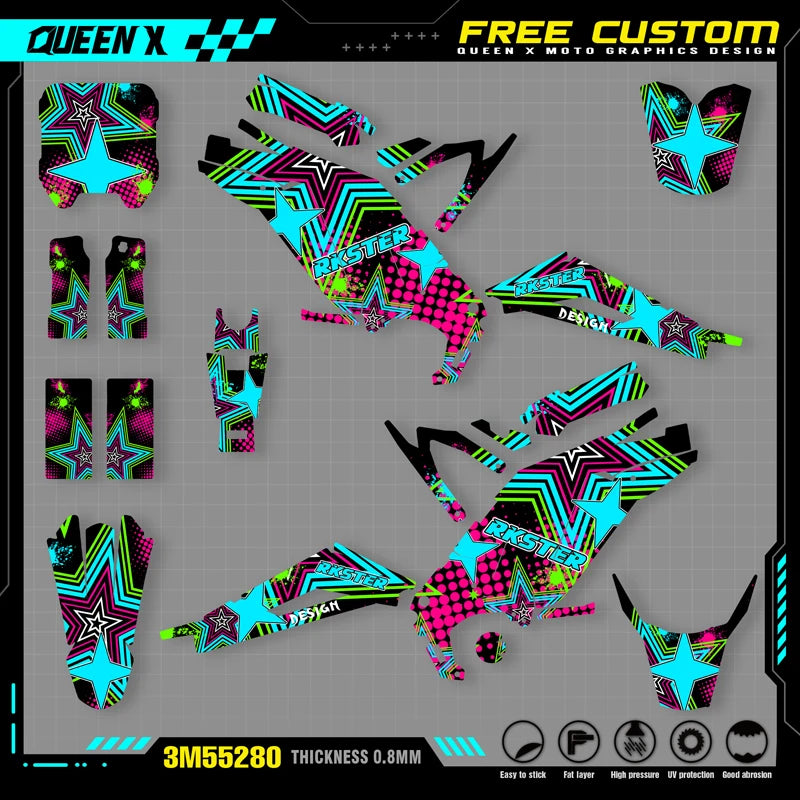 Stickers Kit For Surron Sur Ron Light Bee X S 3C 2021,22,23,24