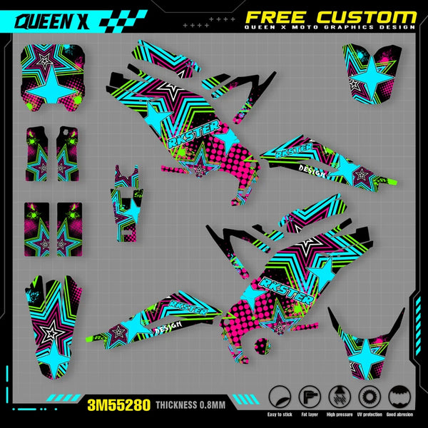Stickers Kit For Surron Sur Ron Light Bee X S 3C 2021,22,23,24