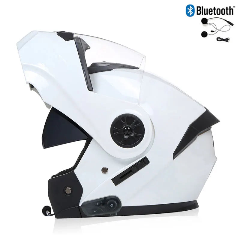 Casque de moto Bluetooth modulable